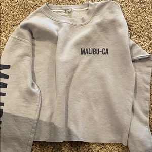 Cropped Malibu crew neck